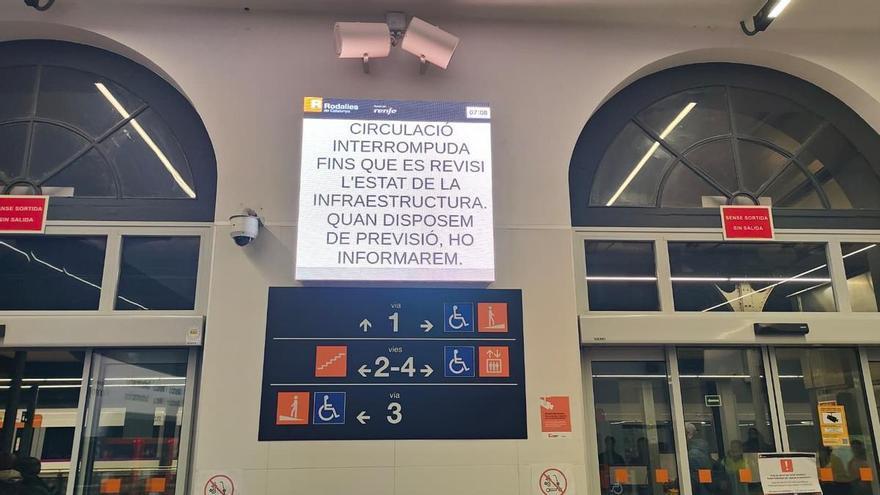 Indignació entre els usuaris habituals de Rodalies