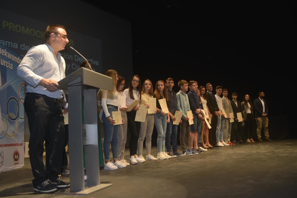 Entrega de premios de la Federación Regional de Taekwondo