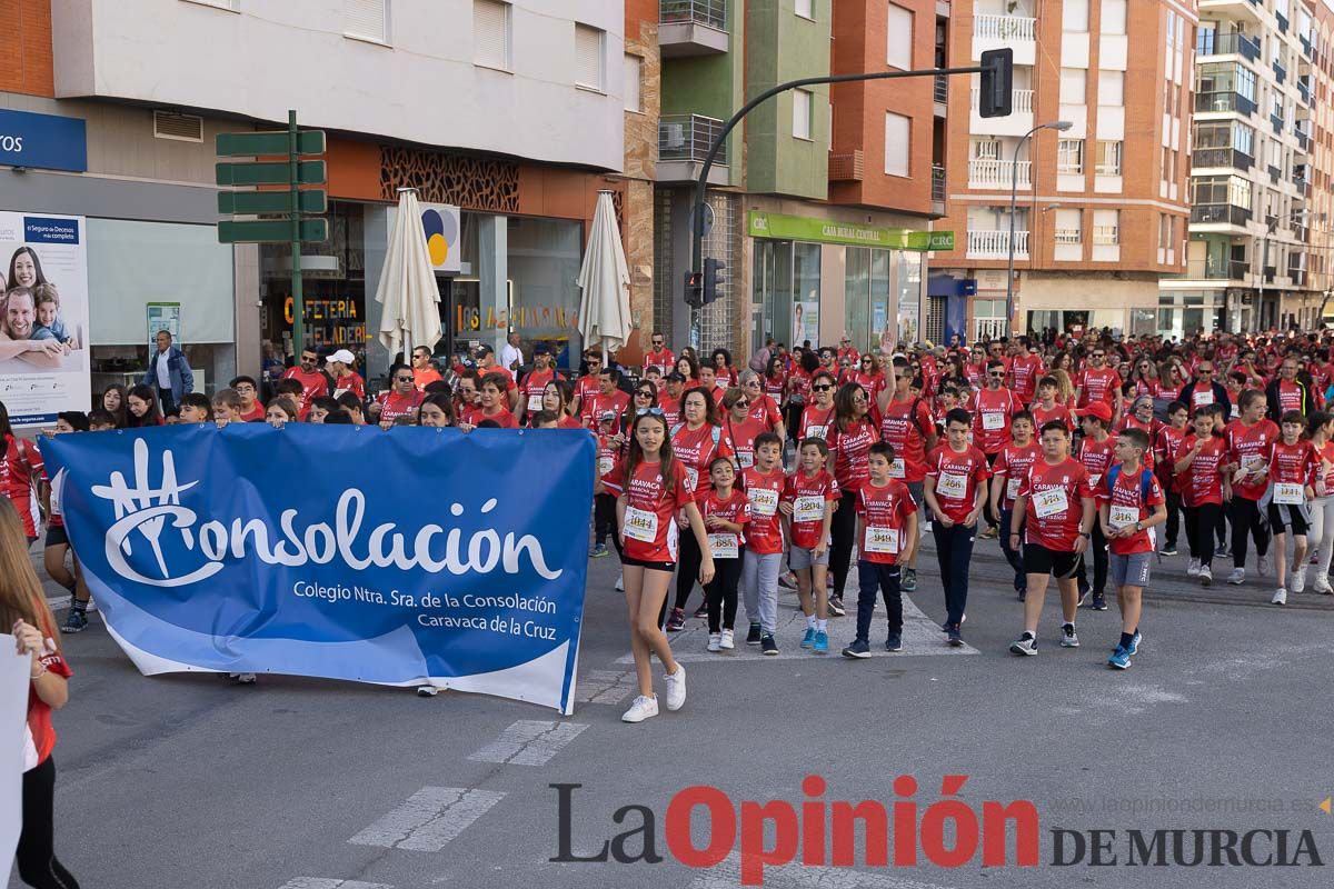 Marcha de la ONG Delwende en Caravaca