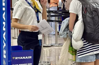Normalitat a l'Aeroport del Prat en el primer dia de vaga del personal de terra de Ryanair