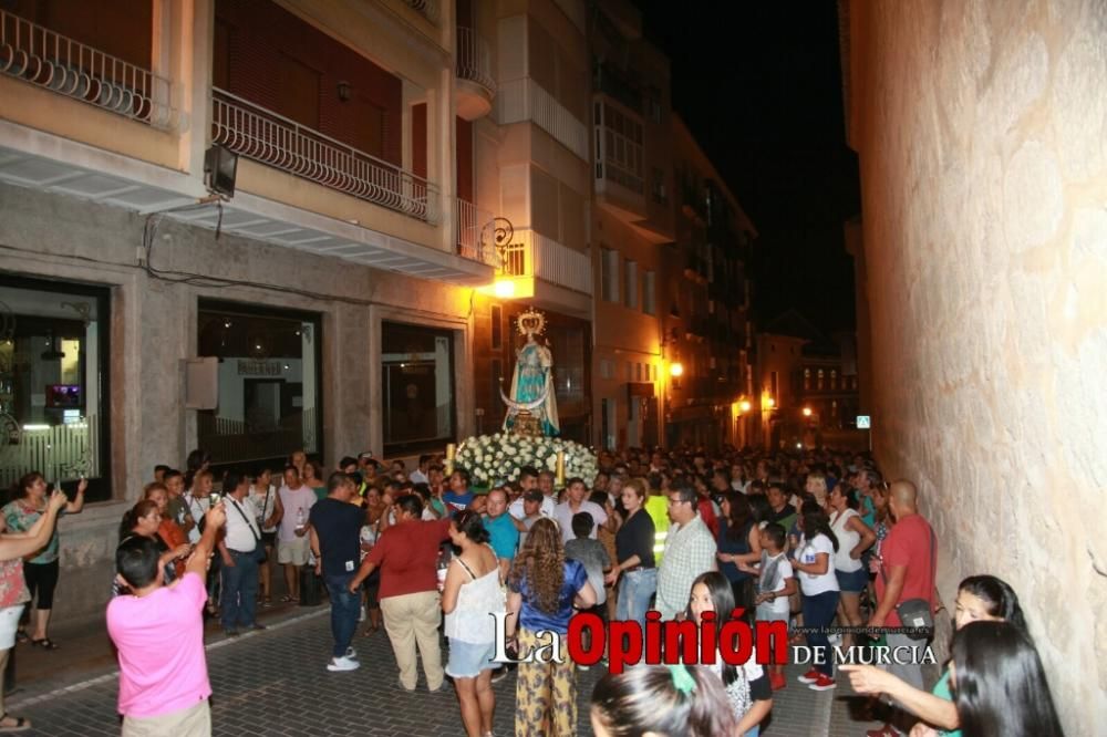 Procesión de la Virgen del Cisne en Lorca