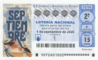 Sorteo Extraordinario de Septiembre de la Lotería Nacional: hora, premios y dónde ver este sábado, 5 de septiembre