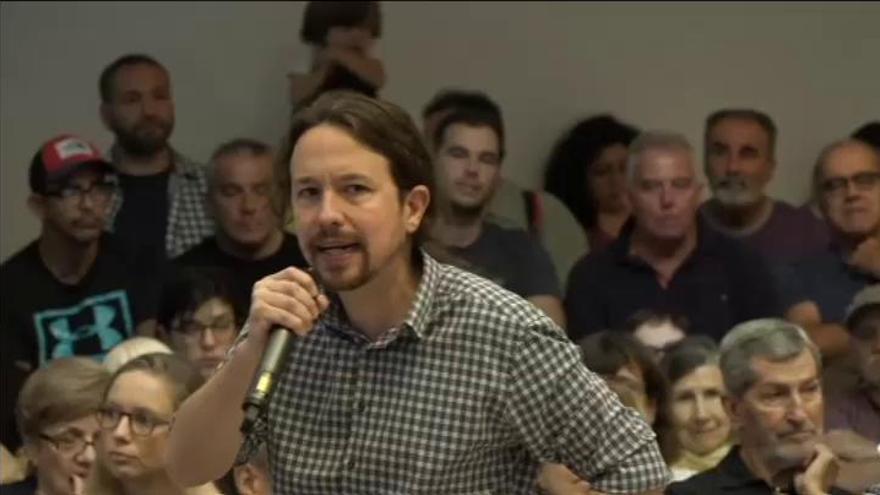 Pablo Iglesias: "La única garantía para que no haya una coalición entre PP y PSOE es que Unidas Podemos esté muy fuerte"