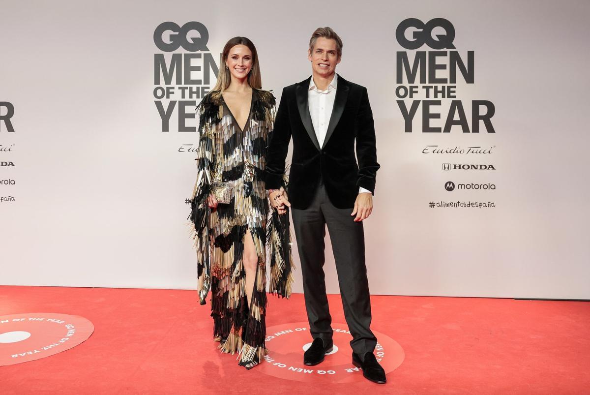 Carlos Baute y Astrid Klisans en los Premios GQ