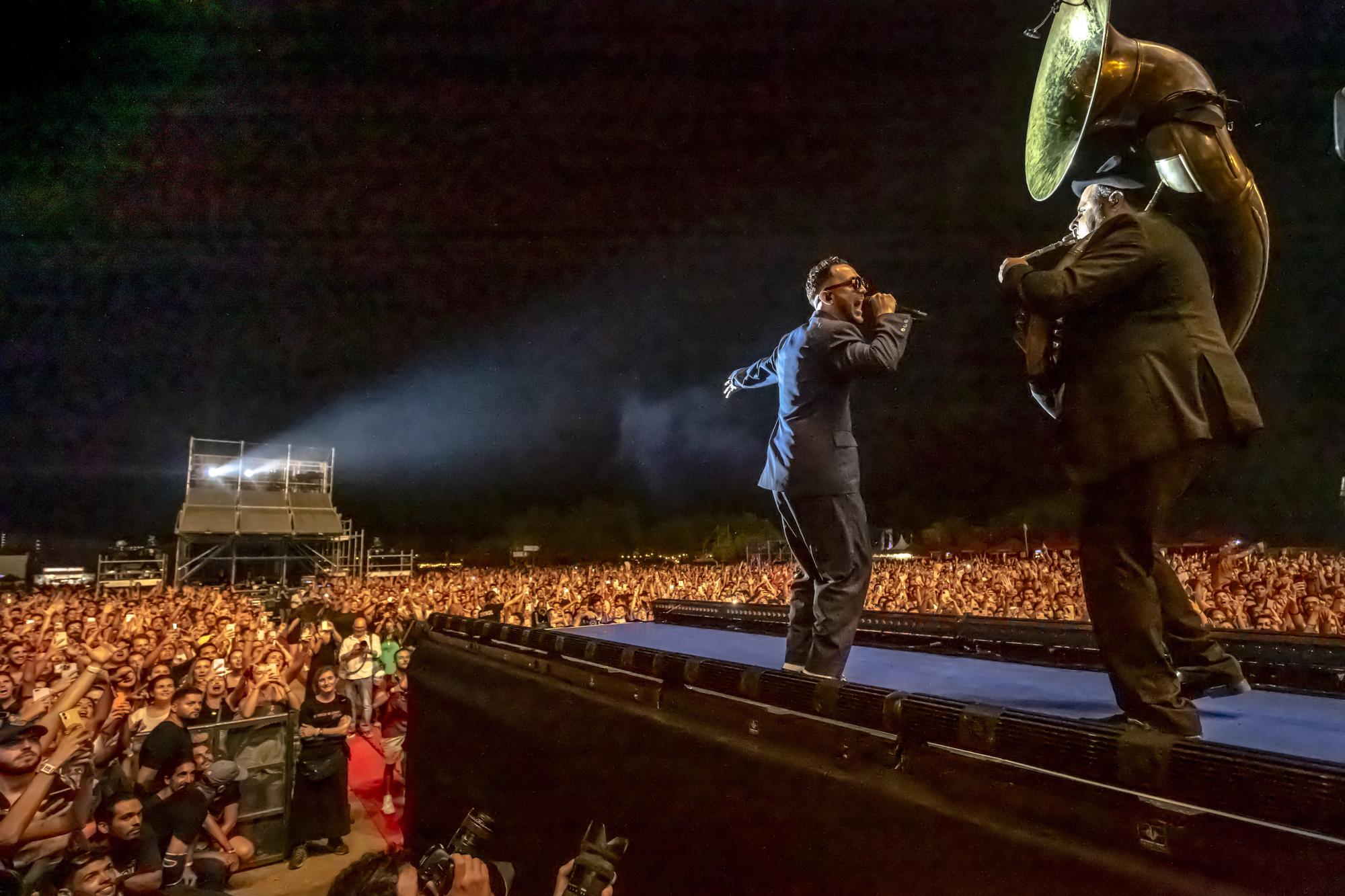 Las fotos de la primara jornada multitudinaria del Mallorca Live Festival