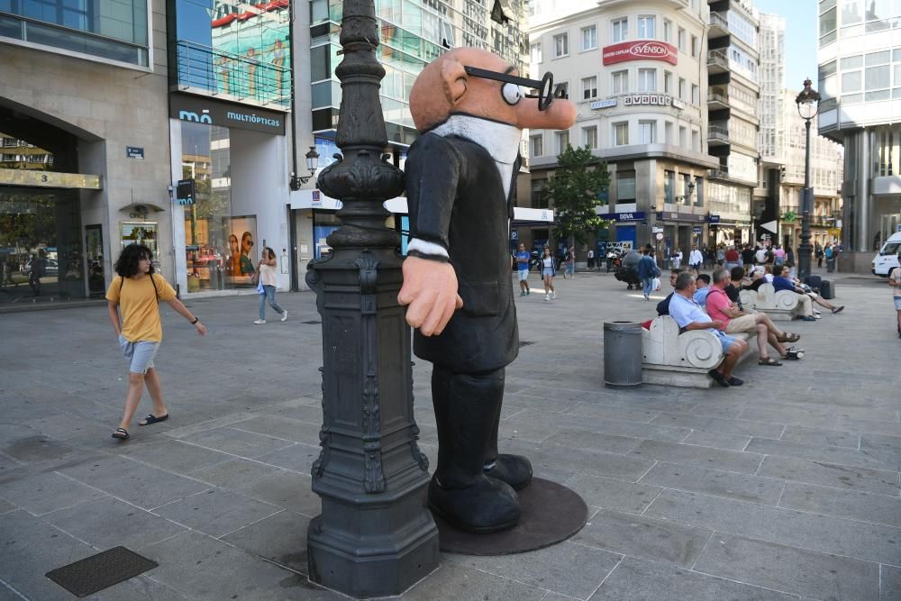 Los personajes del salón del cómic, por A Coruña