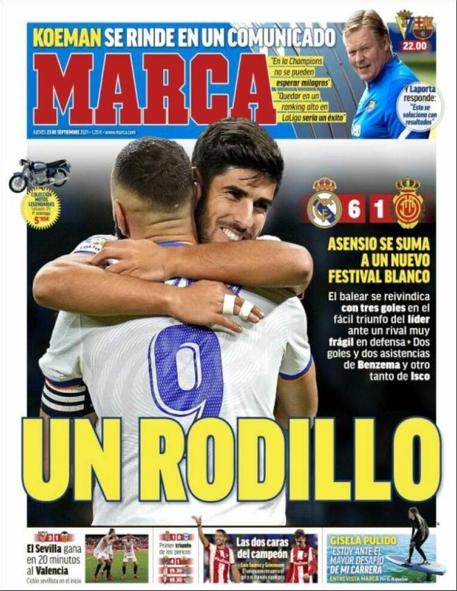 Las portadas de la prensa deportiva de hoy