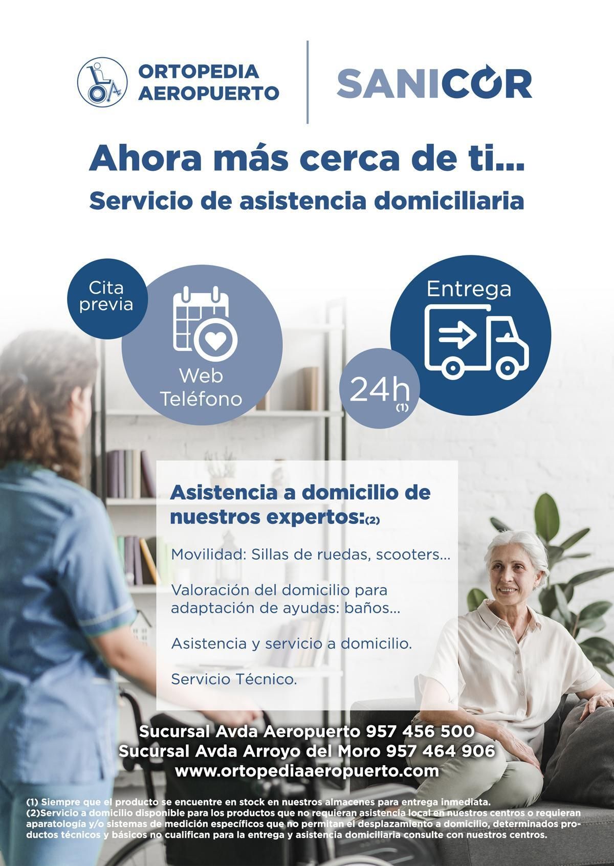 Ortopedia Aeropuerto | Sanicor, ahora más cerca de ti