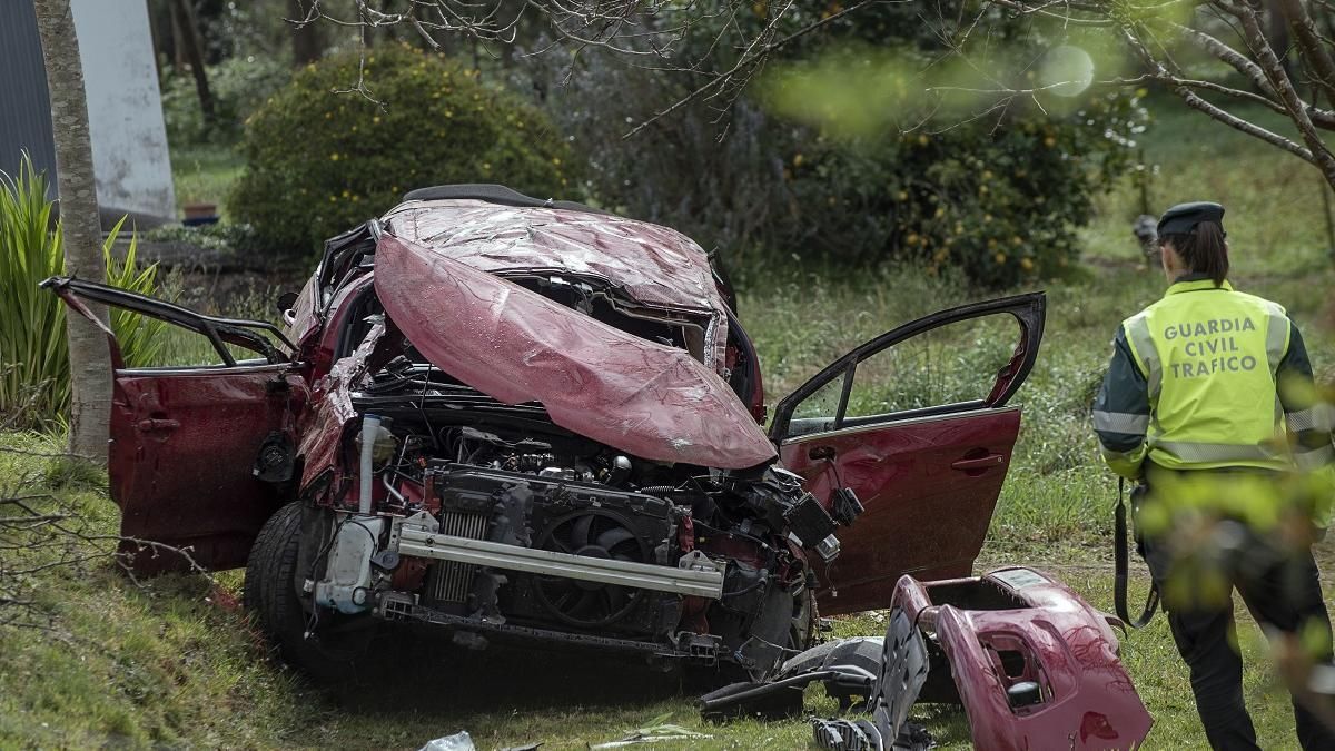 Trágico accidente mortal en Xove con cuatro jóvenes fallecidos