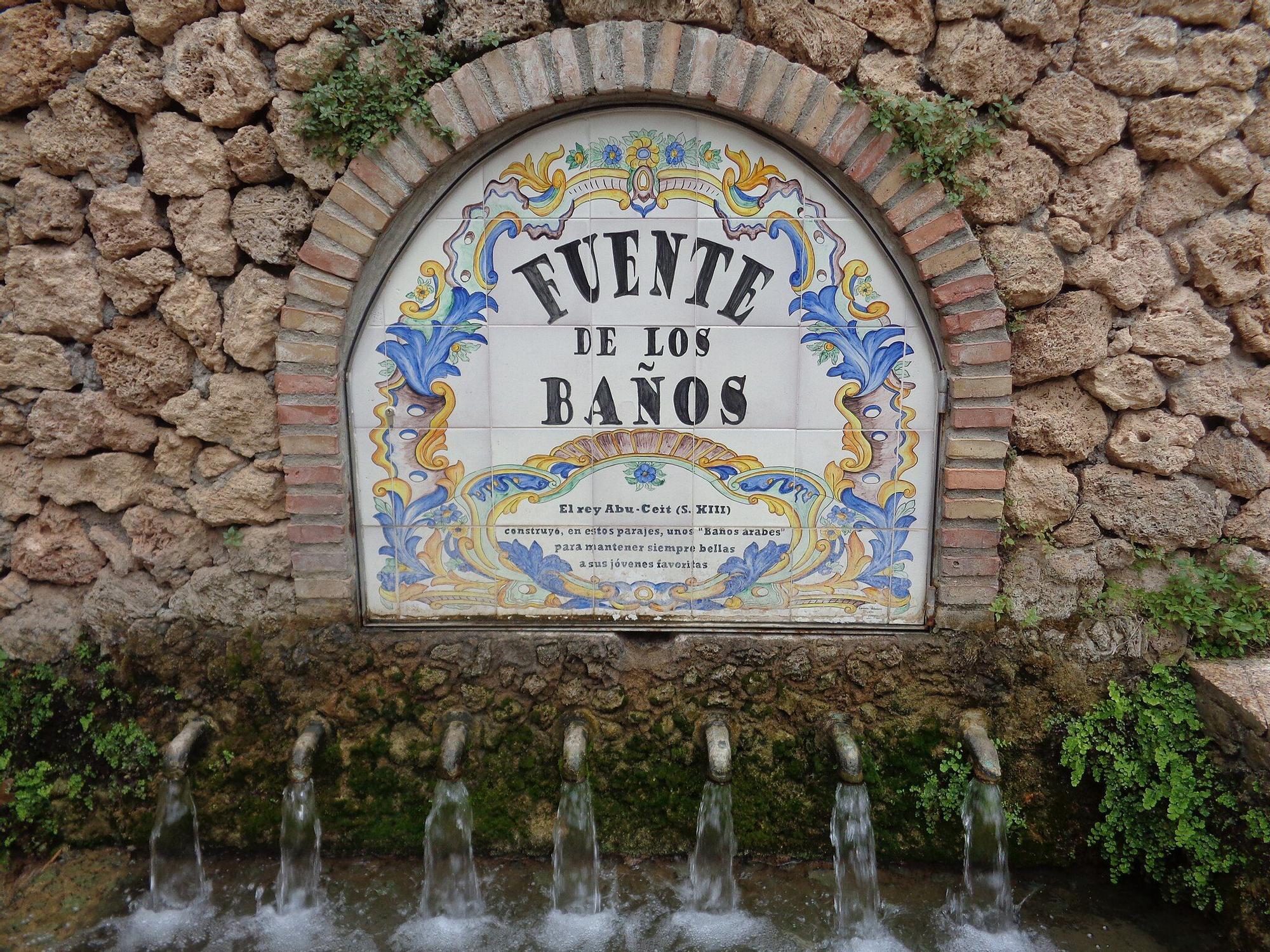 Así es la fuente de Fuentes de Los Baños, en Montanejos