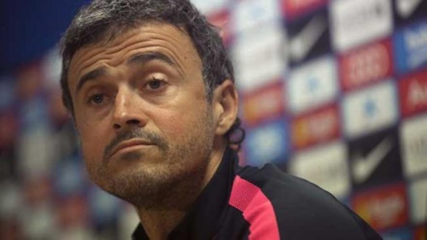 Luis Enrique: &quot;No hay ninguna intención de reforzarse&quot;