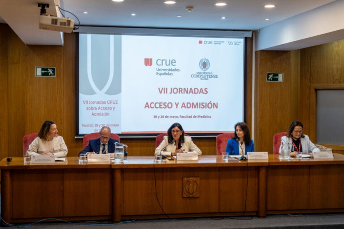 Apertura de las VII Jornadas CRUE sobre Acceso y Admision a la Universidad.