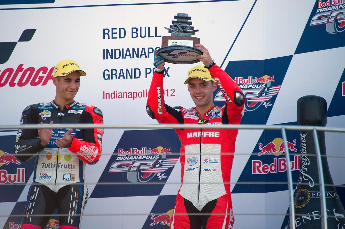 La trayectoria de Luis Salom, en imágenes