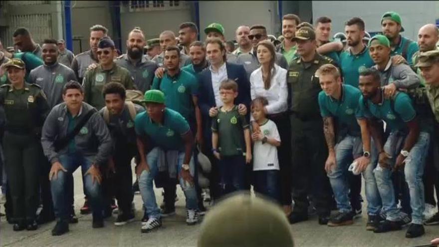 El Chapecoense viaja a Medellín seis meses después de la tragedia