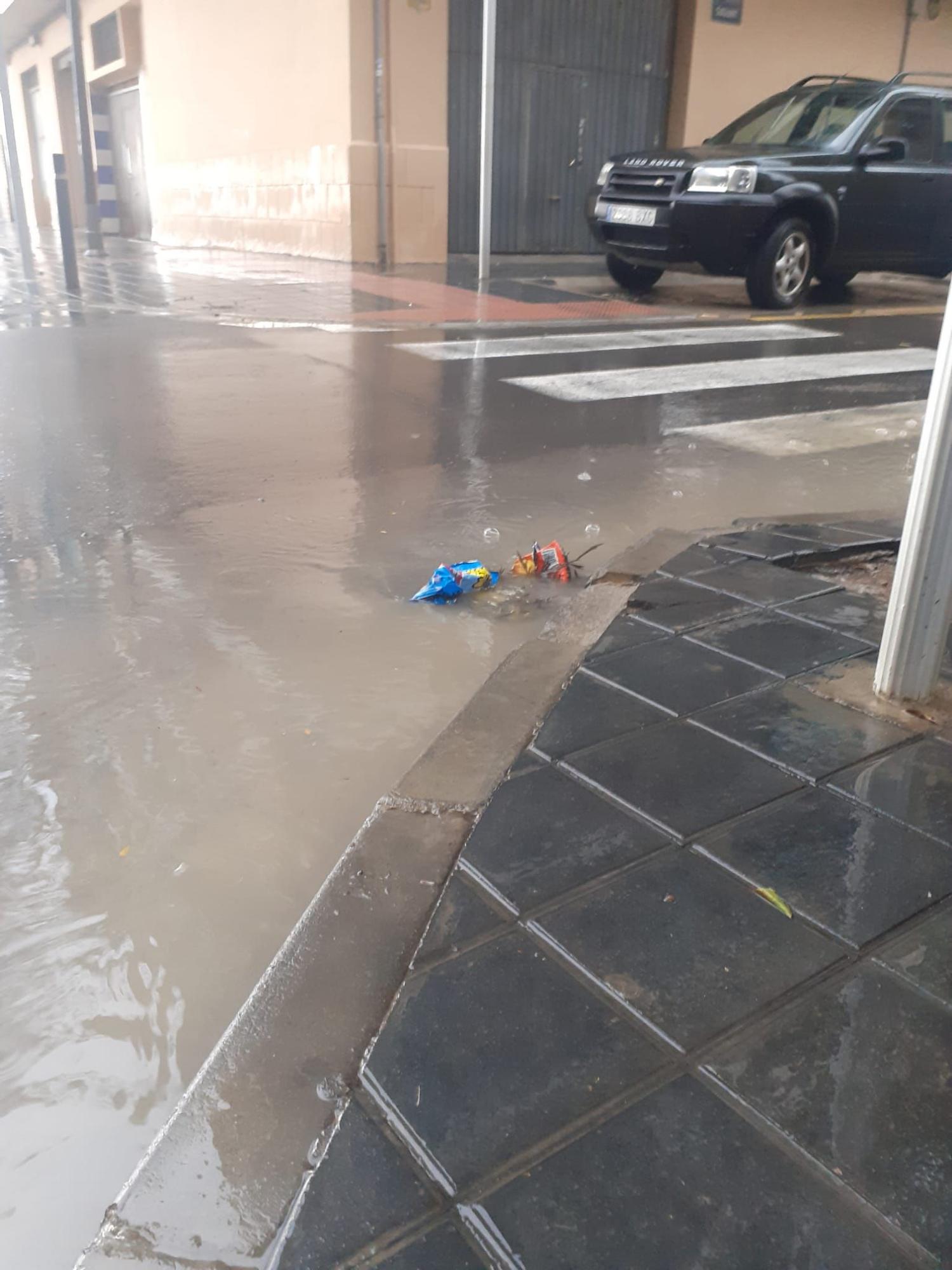 Inundaciones en el barrio balcón del Turia de Quart de Poblet