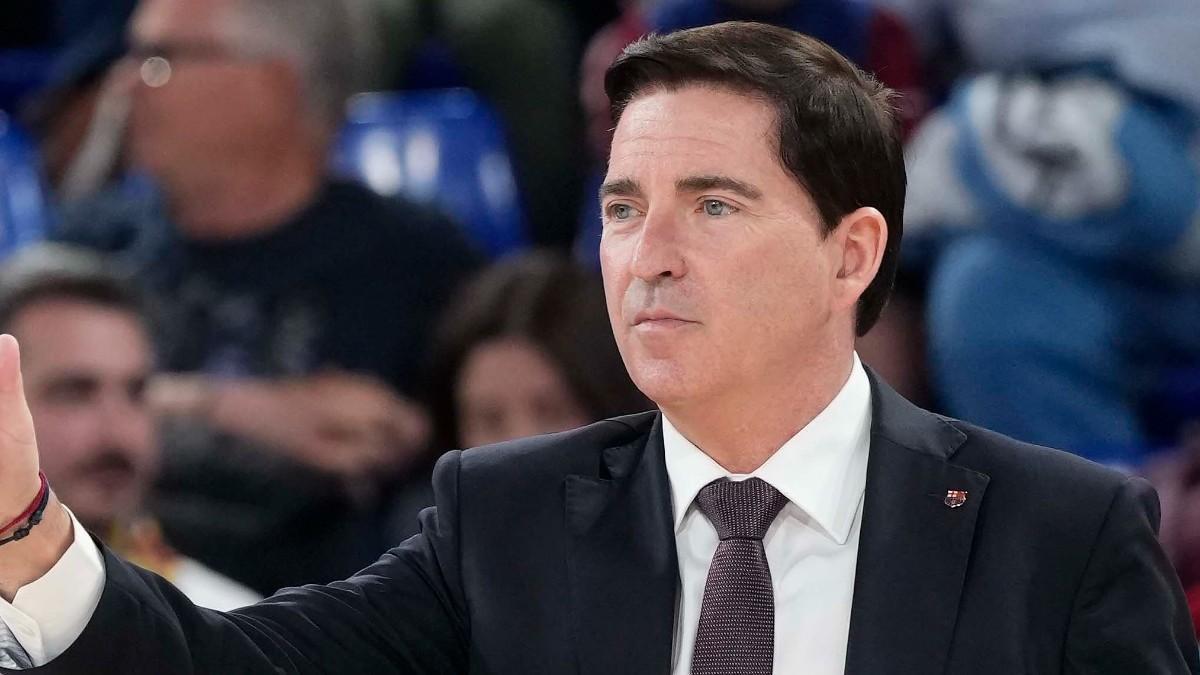 Xavi Pascual, entrenador del Barça
