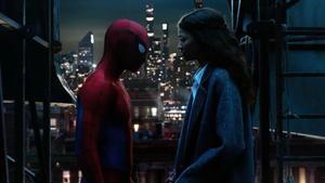 Tom Holland y Zendaya en Spider-Man: Brand new day.