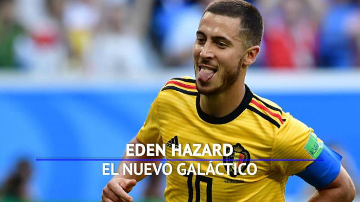 Hazard, el nuevo galáctico del Real Madrid