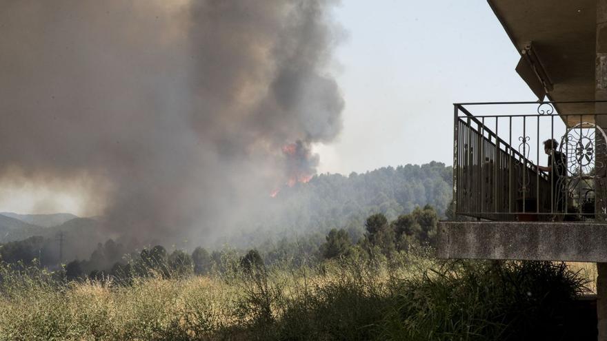 Un incendi al terme de Manresa deixa 46 hectàrees cremades