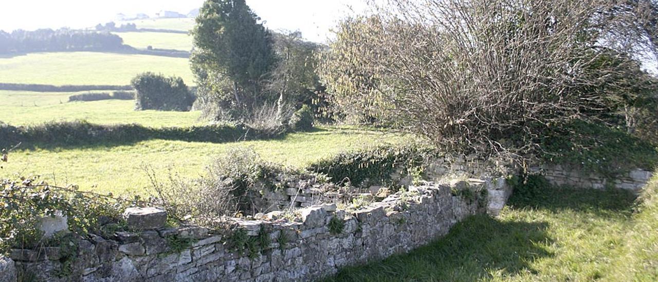 Imagen de archivo de los restos de la villa romana de Murias de Beloño