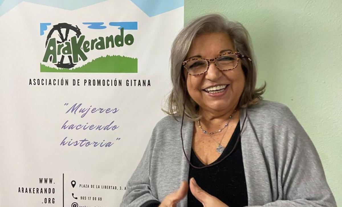 Alexandrina, en la sede de Arakerando. | ARAKERANDO