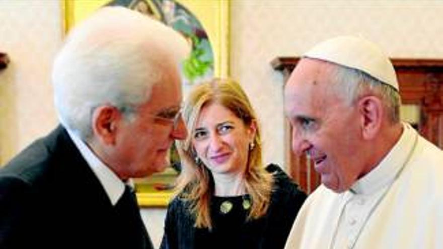 El papa Francisco alaba el trabajo de Italia y pide ayudas internacionales