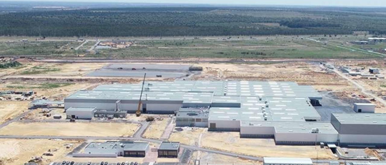 La planta de PSA en Kenitra, a 50 kilómetros al norte de Rabat. // PSA