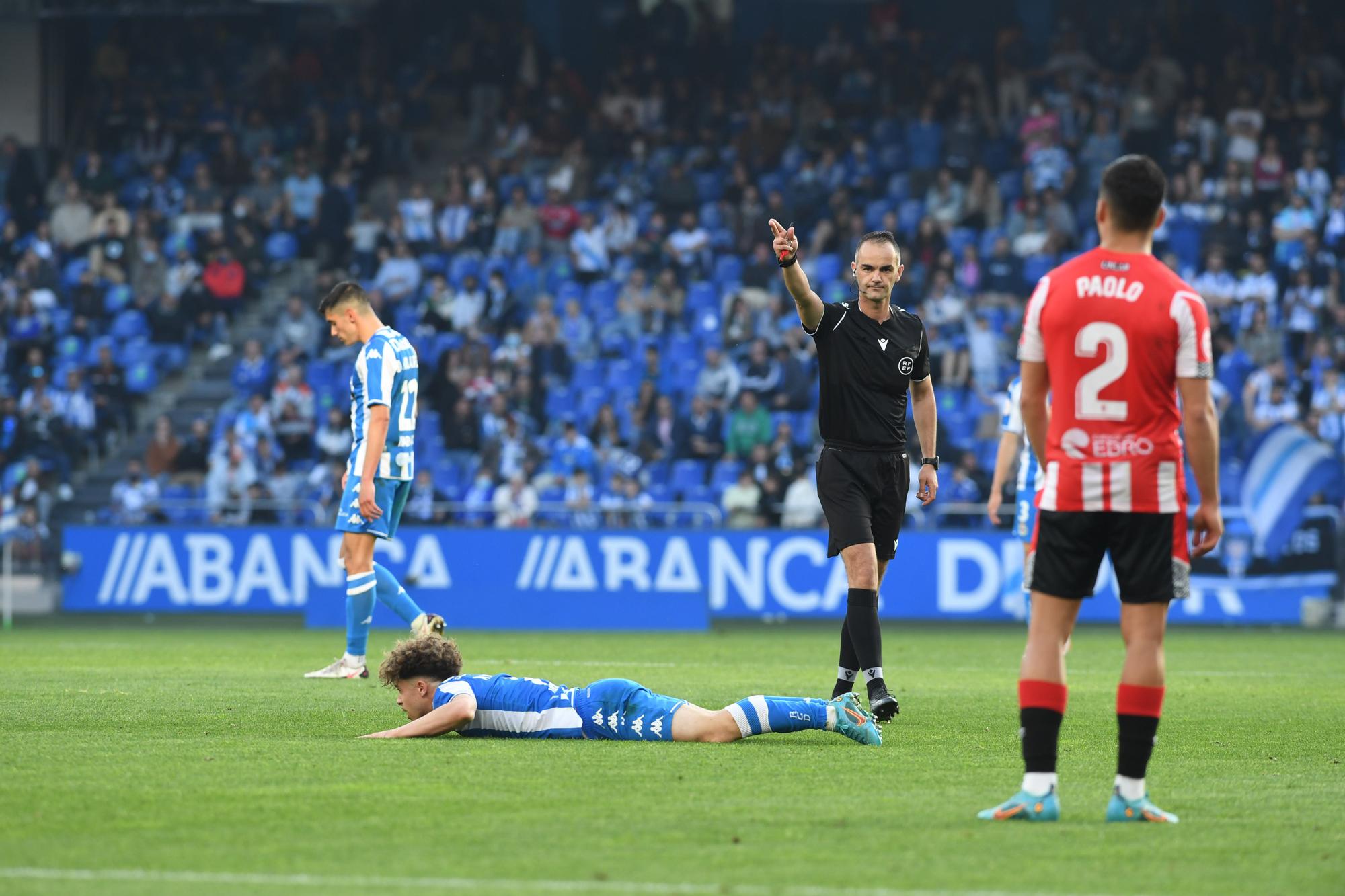 Deportivo 3 - 0 UD Logroñés