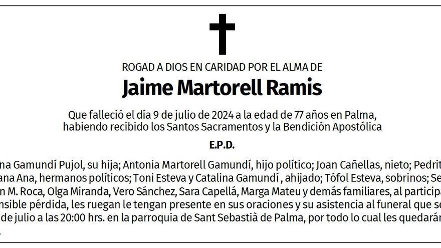 Jaime Martorell Ramis