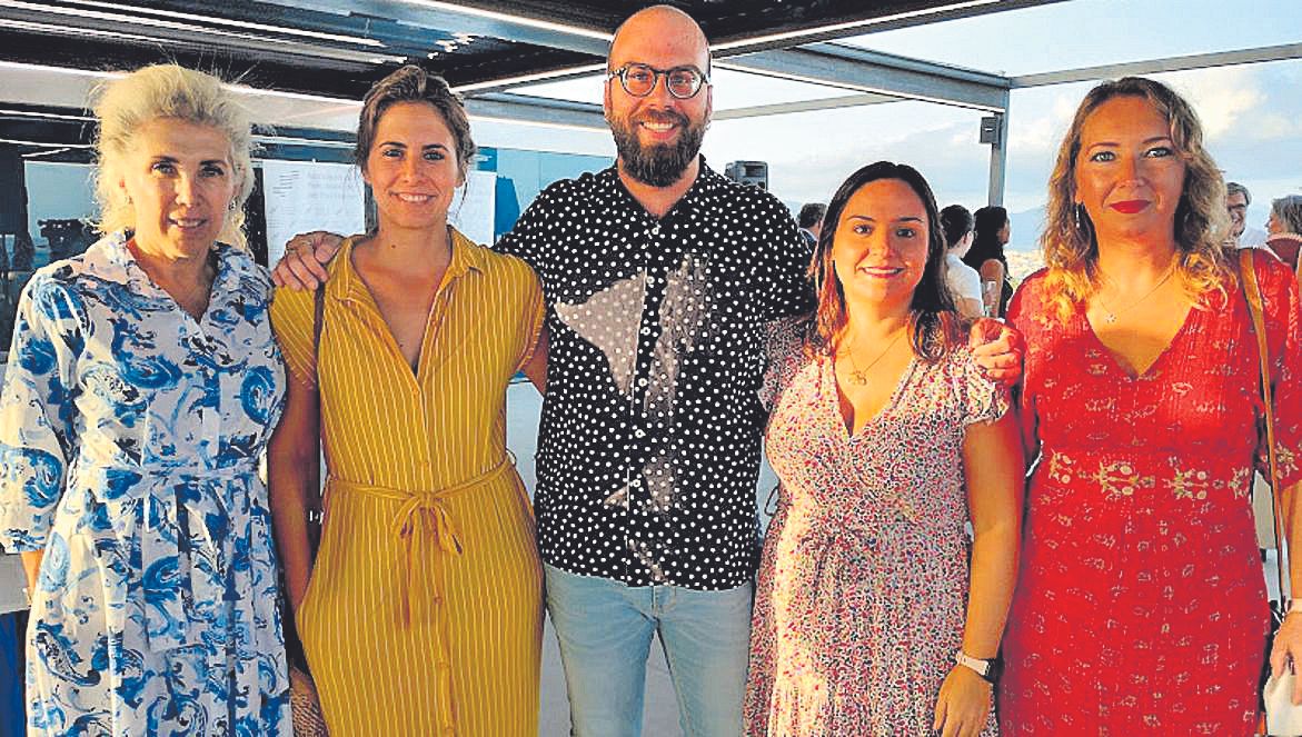 Magdalena Frau, Mamen Municio, Martí Rodriguez, Maria Cortes y Elka Dimitrova.