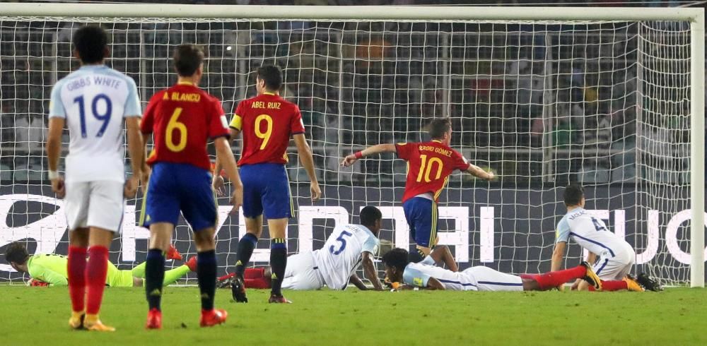 Final del Mundial sub'17: Inglaterra 5 - España 2