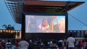 Cine al aire libre en Barcelona