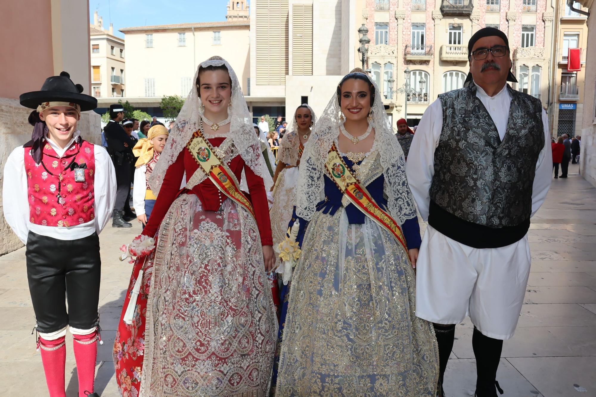 Las comisiones de falla en la Procesión de la Virgen (3/5)