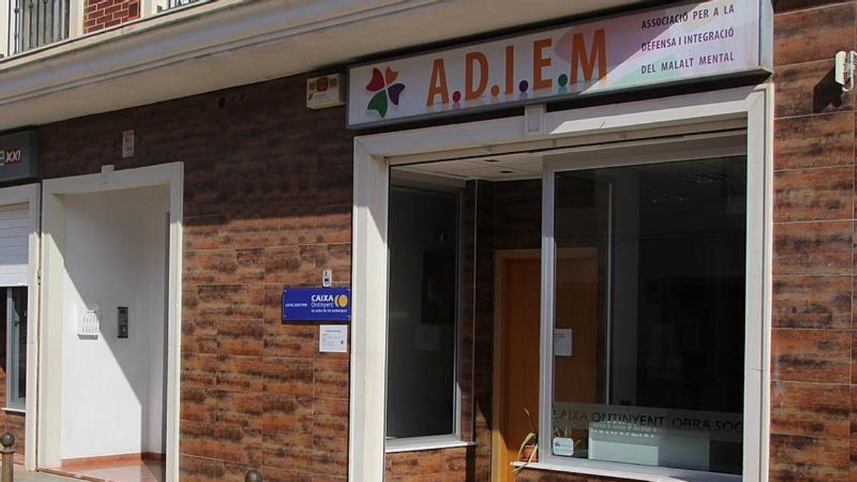 Sede de la asociación Adiem en Ontinyent.
