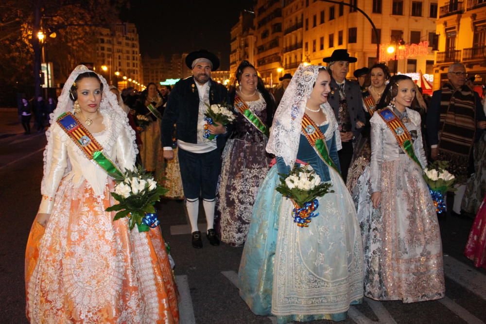 Así desfiló Clara María Parejo en la Ofrenda