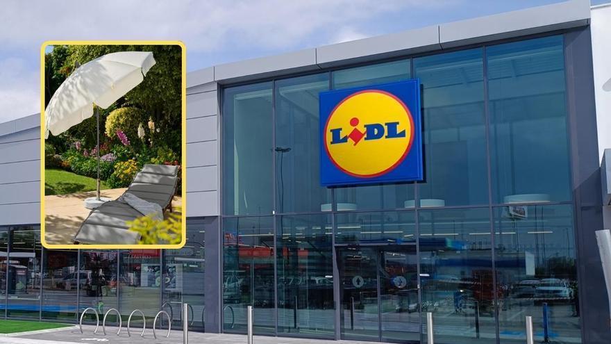 Se esperan colas kilométricas en los Lidl murcianos para conseguir la sombrilla de terraza más barata del mercado: mástil ajustable y encaja en cualquier espacio