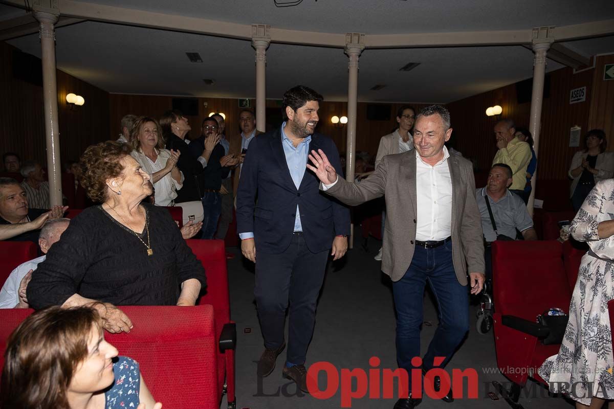 Elecciones 28M: presentación de Juan Soria como candidato del PP a la alcaldía de Moratalla