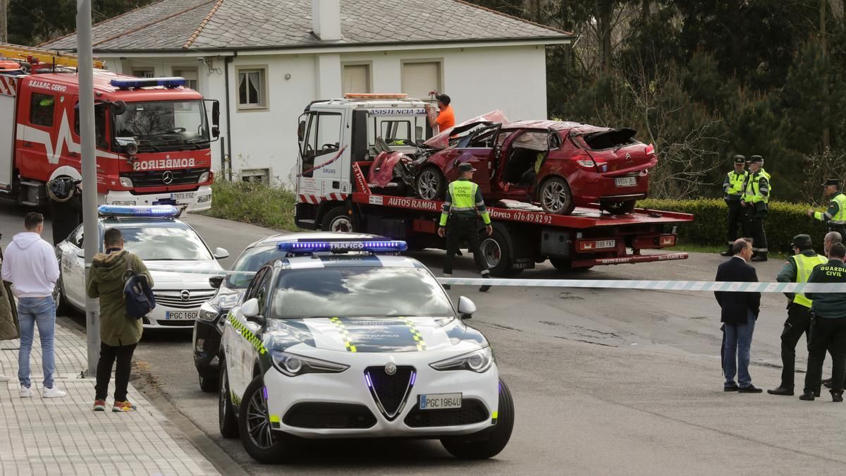 Trágico accidente mortal en Xove con cuatro jóvenes fallecidos