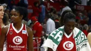 Fingall y Bankolé, jugadoras del Casademont Zaragoza, por fin vuelven a jugar en la WNBA: 0 puntos y 6 minutos entre las dos