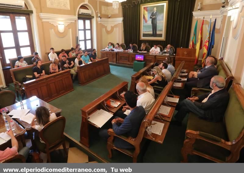 Primer pleno de la legislatura en el Ayuntamiento de Castelló