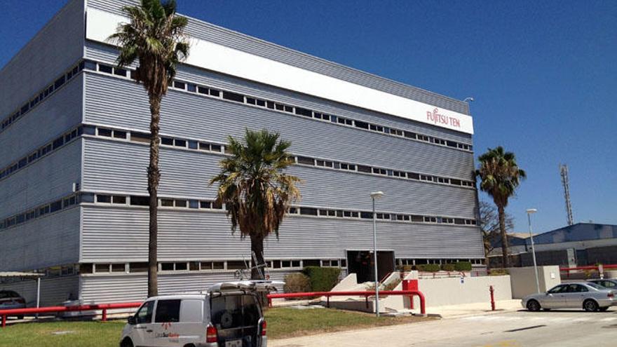 La fábrica de Fujitsu en Málaga.