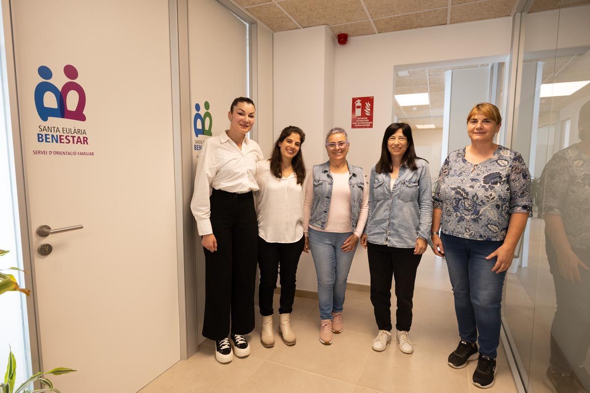 Las imágenes del nuevo centro de atención psicológica para menores en Santa Eulària