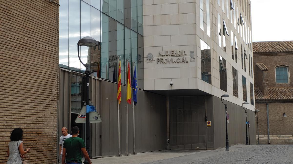Los hechos se juzgaron ayer en la Audiencia Provincial de Zaragoza.