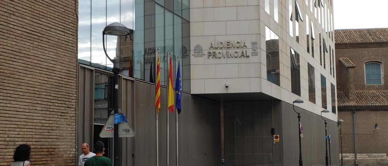 Los hechos se juzgaron ayer en la Audiencia Provincial de Zaragoza.