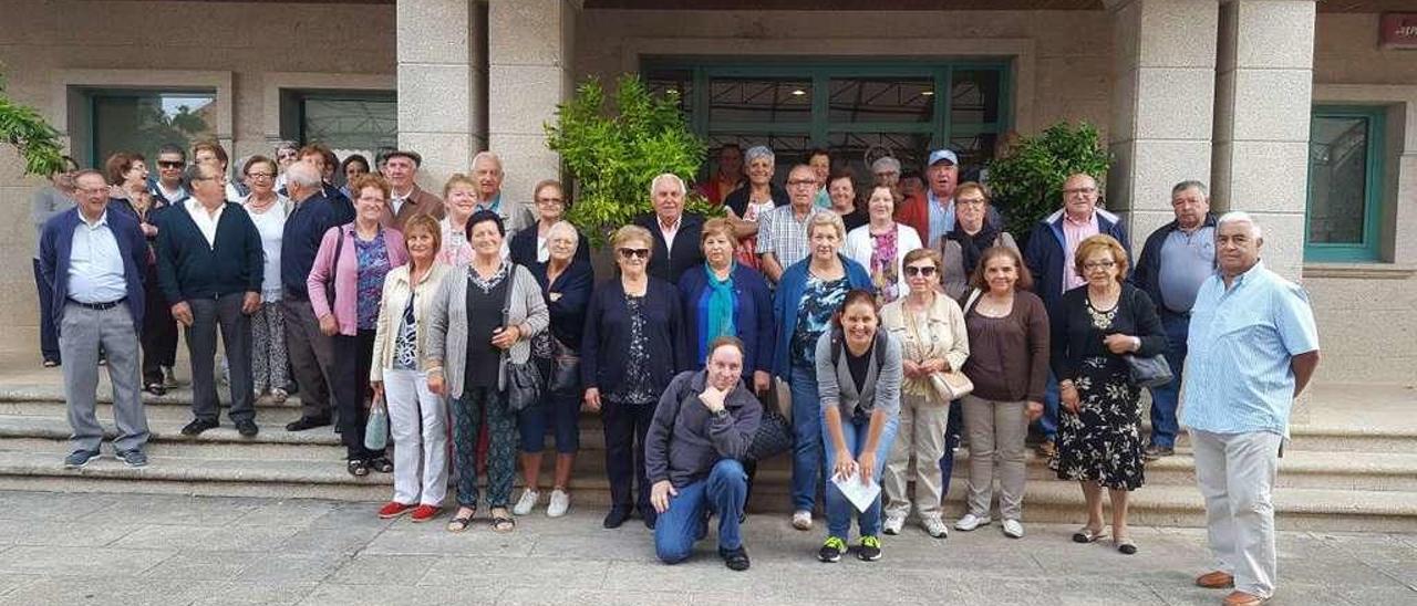 Una de las visitas organizadas durante el mes de junio, en la comarca de O Condado.