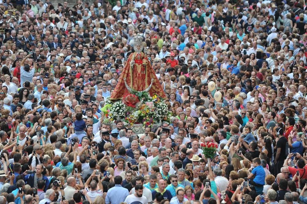 Romería de la Virgen de la Fuensanta: Salida de la