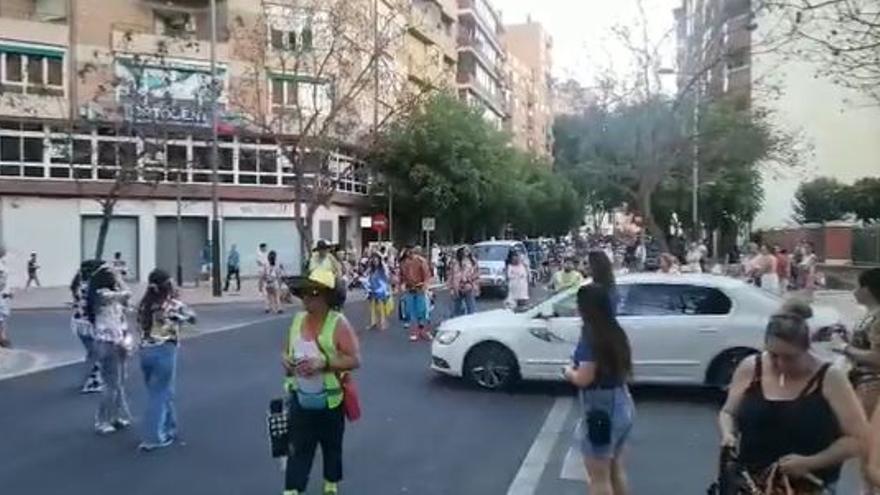 Críticas ante la escasez policial en los desfiles del Carnaval de Cartagena