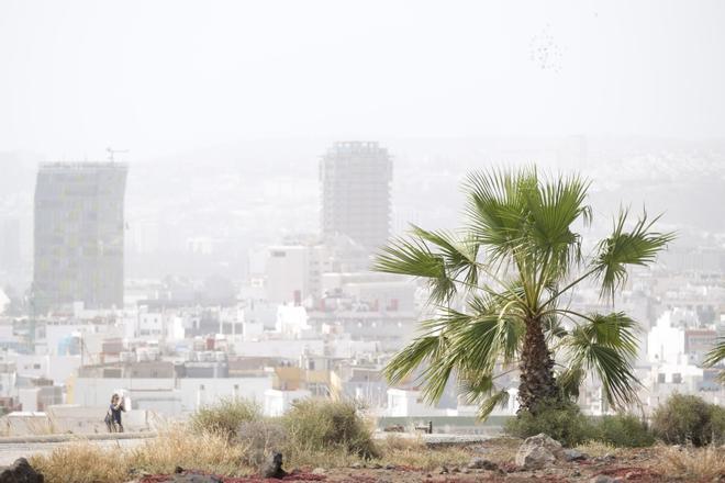 Calima en Las Palmas de Gran Canaria (10/04/23)