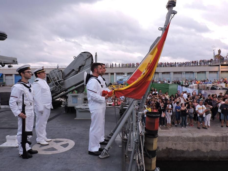 Jornada de puertas abiertas en Águilas con la Armada