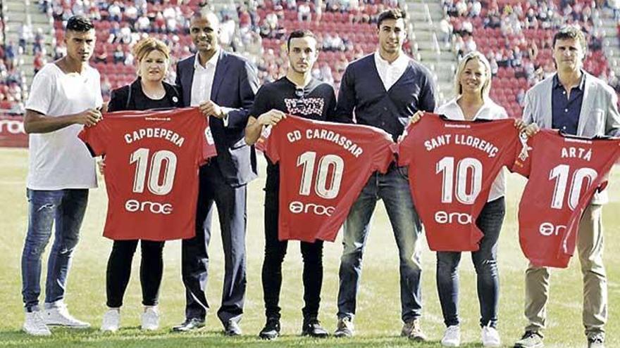 Campos, Molango y Sastre, con los representantes de Artà, Capdepera, Sant Llorenç y Cardassar.